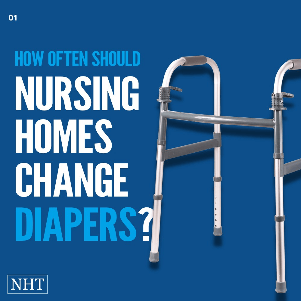 frequency of nursing home diaper changes 1