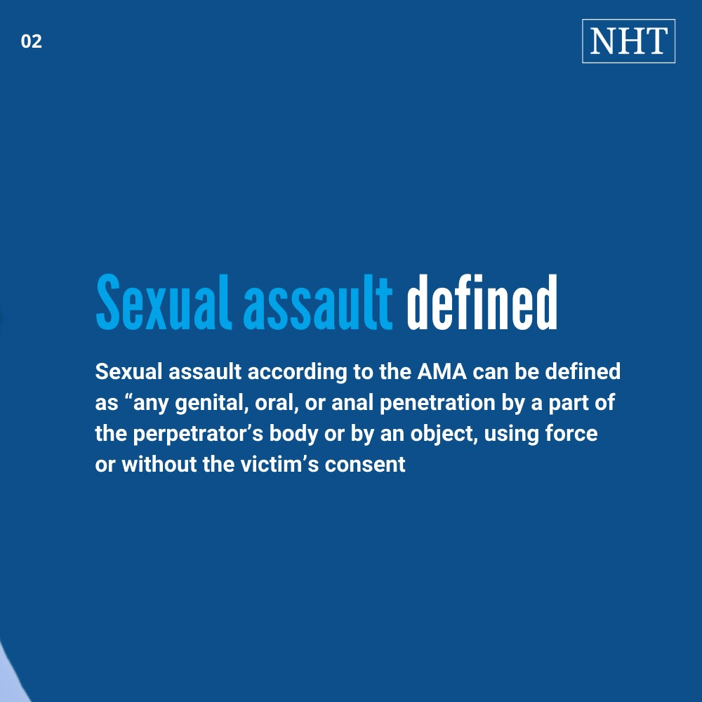 What’s the difference between sexual assault and rape